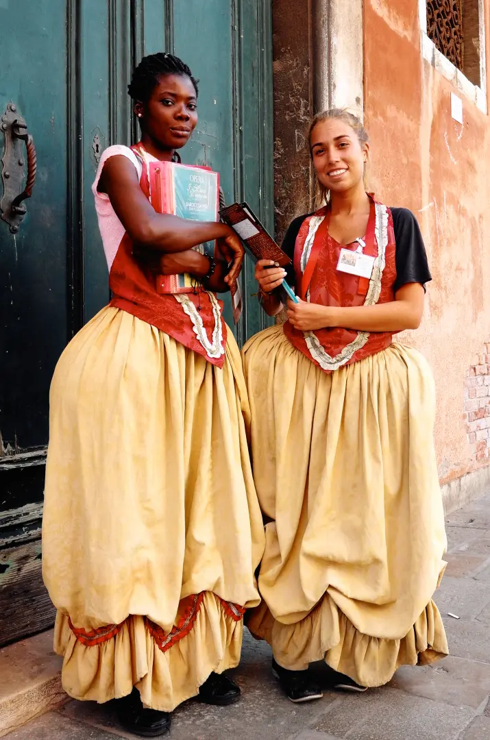 Vor dem Teatro La Fenice